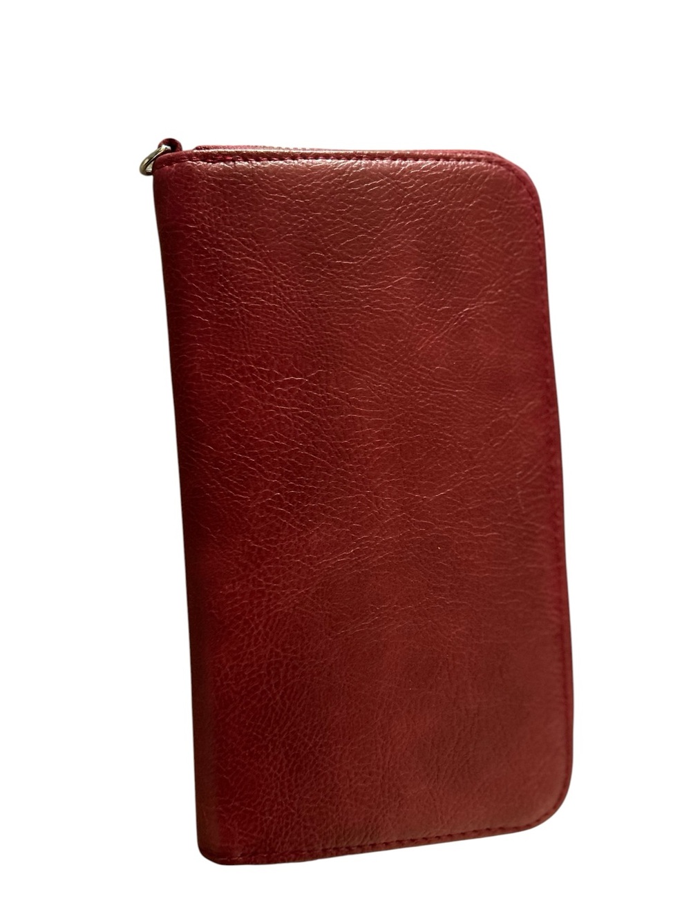 Thirty-One Red Zip Around Wallet Clutch Organizer Card Holder